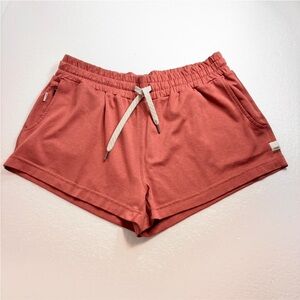 Vuori Halo Performance Shorts Comfort Rust Color Women’s Size S LIKE NEW